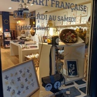 Boutique La Part Française Lille - Vitrine