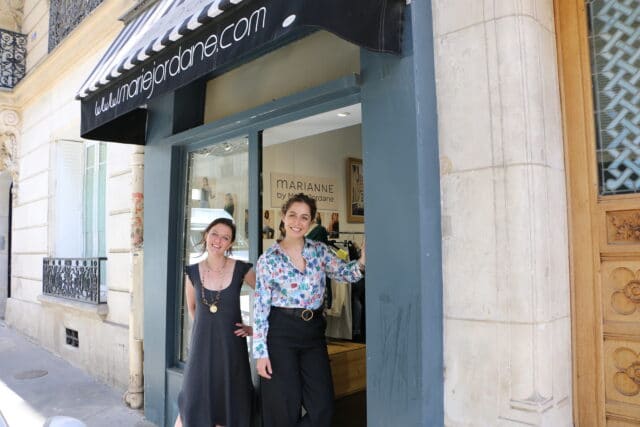 Boutique Marie Jordane Paris - Vitrine