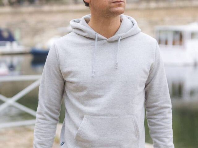 Hero sweat à capuche coton recyclé