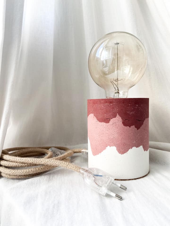 la lampe en béton La Fabrik