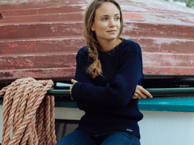 Le Minor pull marin pour femme