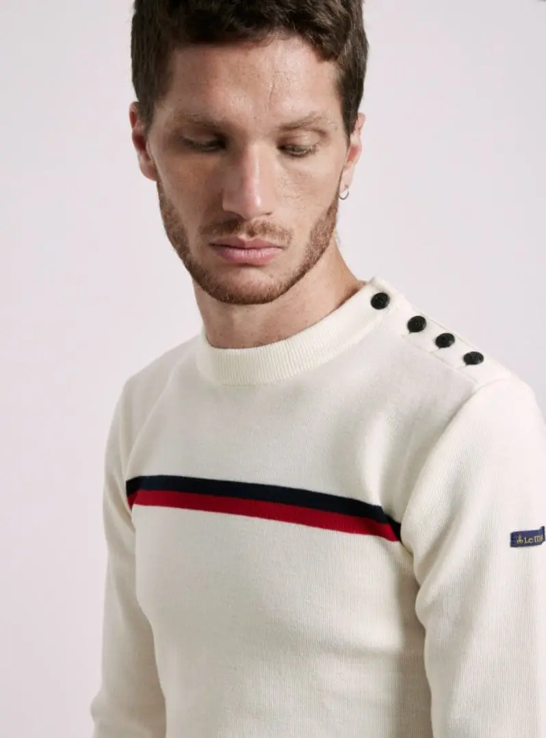 le pull en laine mérinos Le Minor