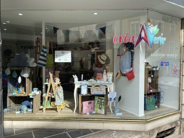 Boutique Créa Avenir Chalon-sur-Saône - Vitrine