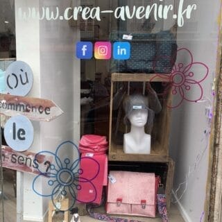 Boutique Créa Avenir Chalon-sur-Saône - Vitrine