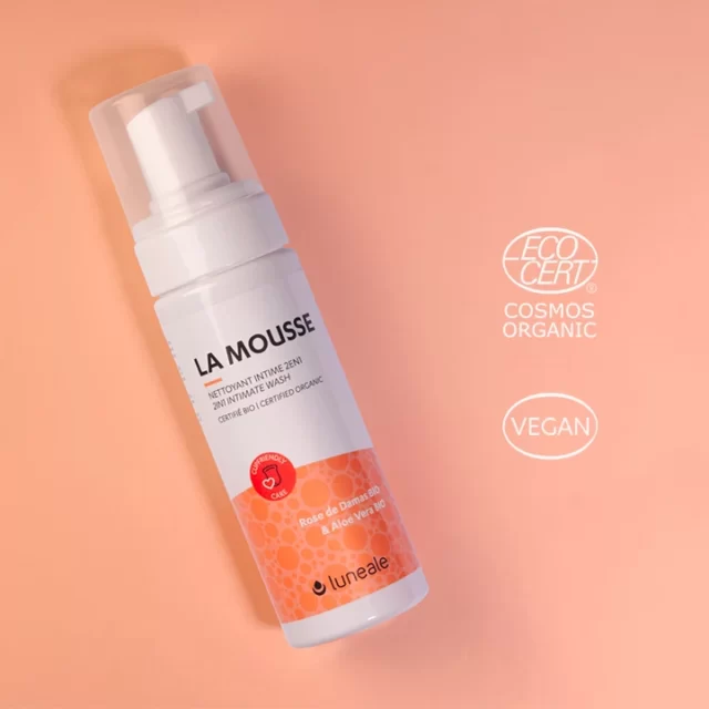 La Mousse Luneale - nettoyant BIO 2en1 compatible avec votre cup menstruelle