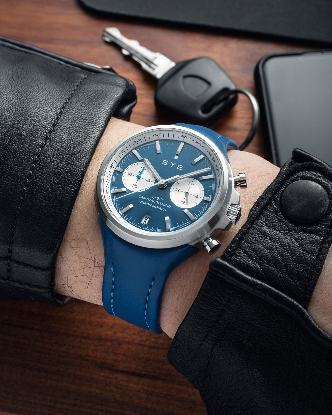 SYE blue chrono 03 BIG SYE blue chrono 03 BIG