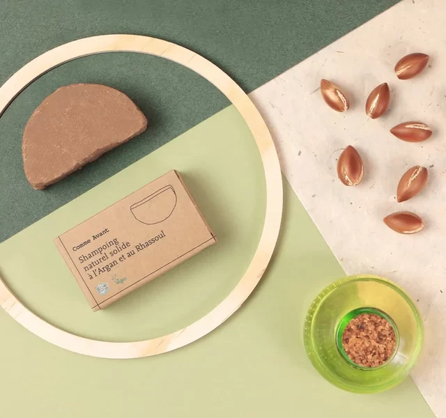 Shampoing Bio Naturel Solide à l’huile d’argan et au rhassoul