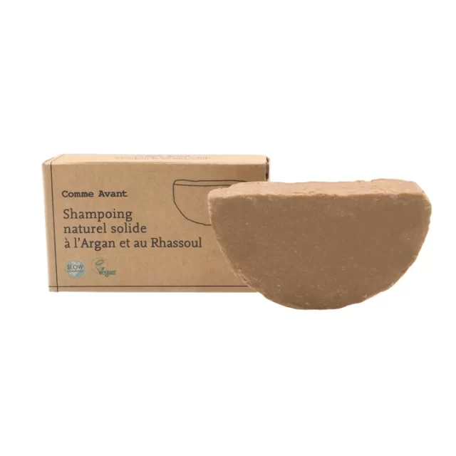 Shampoing Bio Naturel Solide à l’huile d’argan et au rhassoul