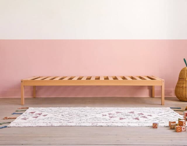 Lit cabane en bois massif