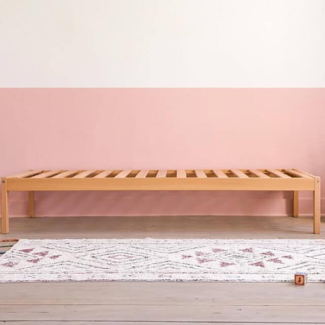 Lit cabane en bois massif