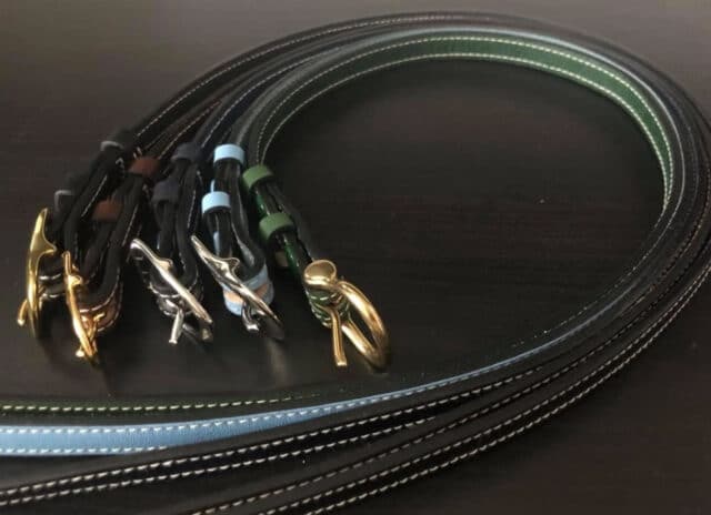 ceinture fine Le cuir est dans le pré