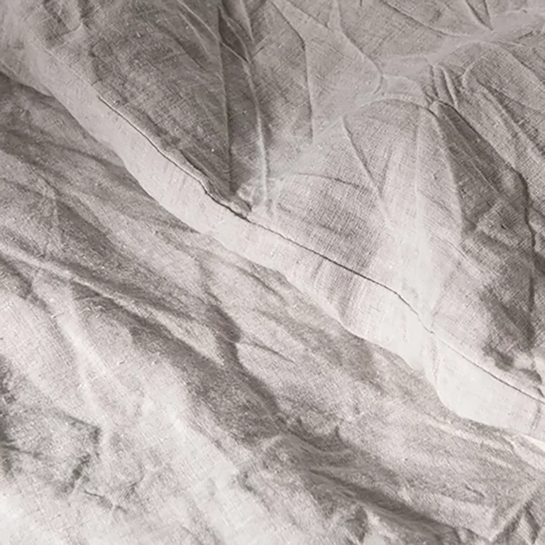 À demain - Drap housse uni en lin Naturel