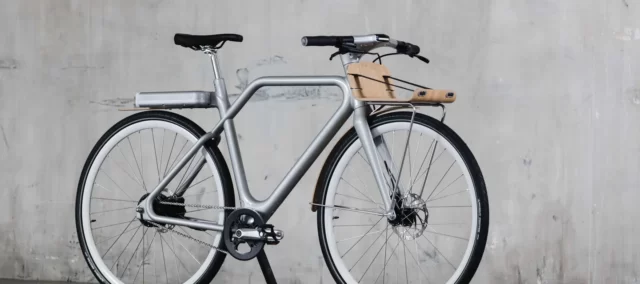 Vélo électrique Angell smart bike silver