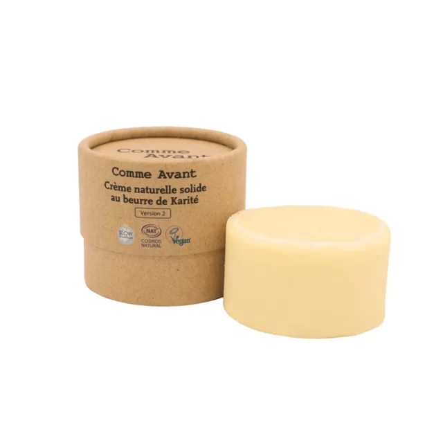 Comme Avant - Crème naturelle solide au beurre de Karité