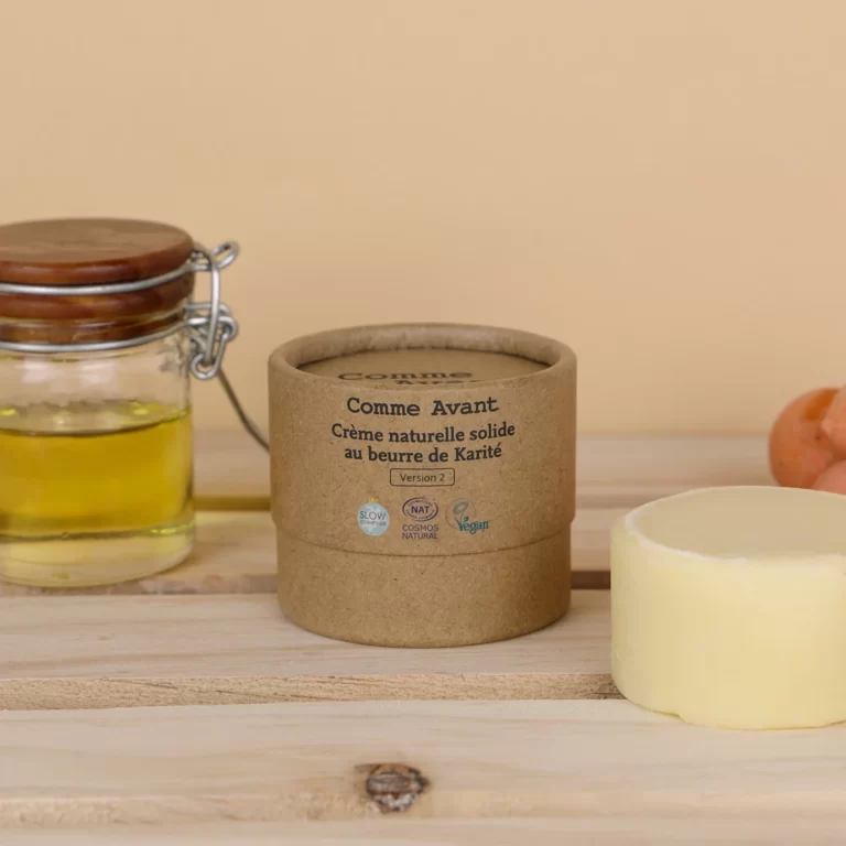 Comme Avant - Crème naturelle solide au beurre de Karité