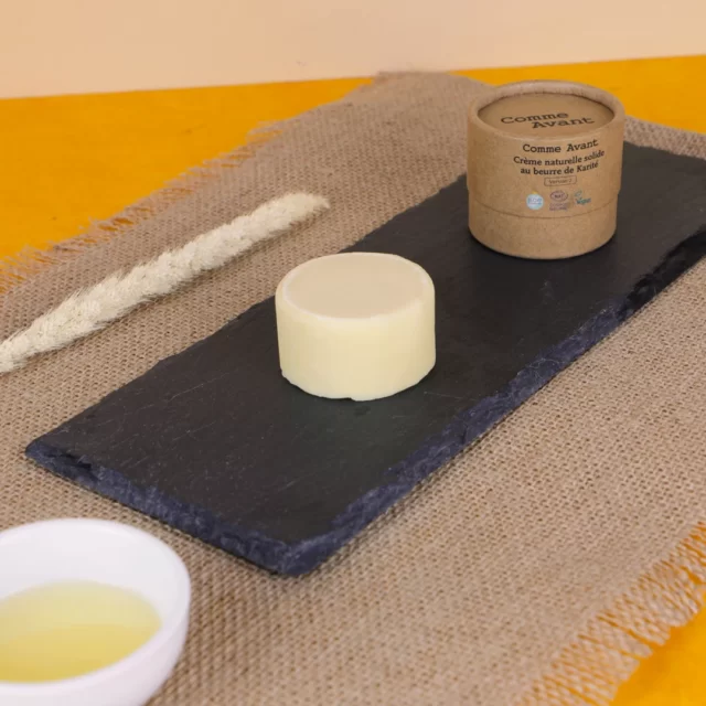 Comme Avant - Crème naturelle solide au beurre de Karité