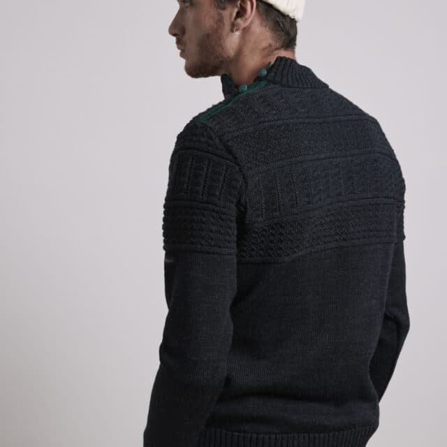 Le Minor - Bonnet à côtes beige écume