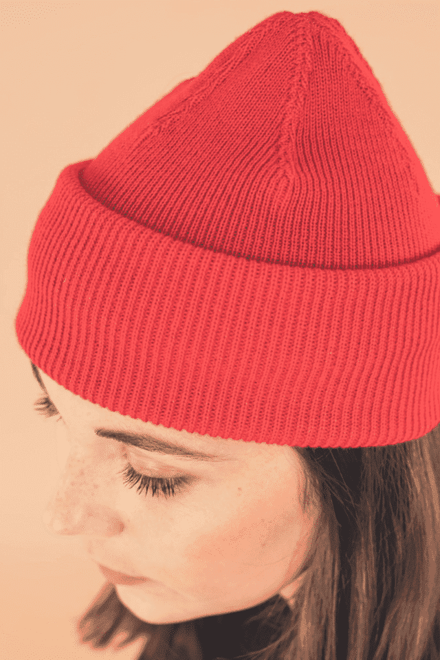 Le Minor - Le bonnet de la Marine Nationale rouge sémaphore