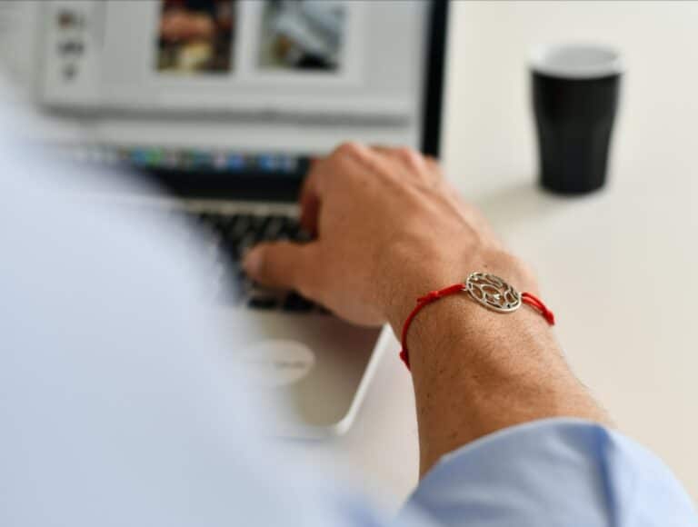 bracelet cordon Land Gémografic