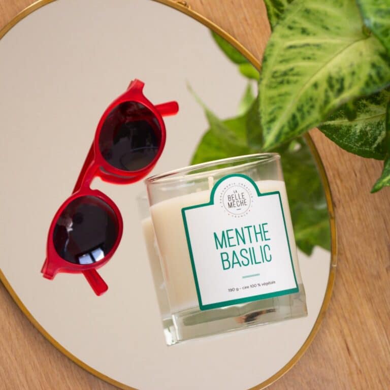 Bougie Menthe Basilic La Belle Mèche