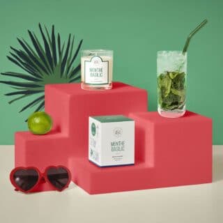 La Belle Mèche - Bougie parfumée menthe basilic