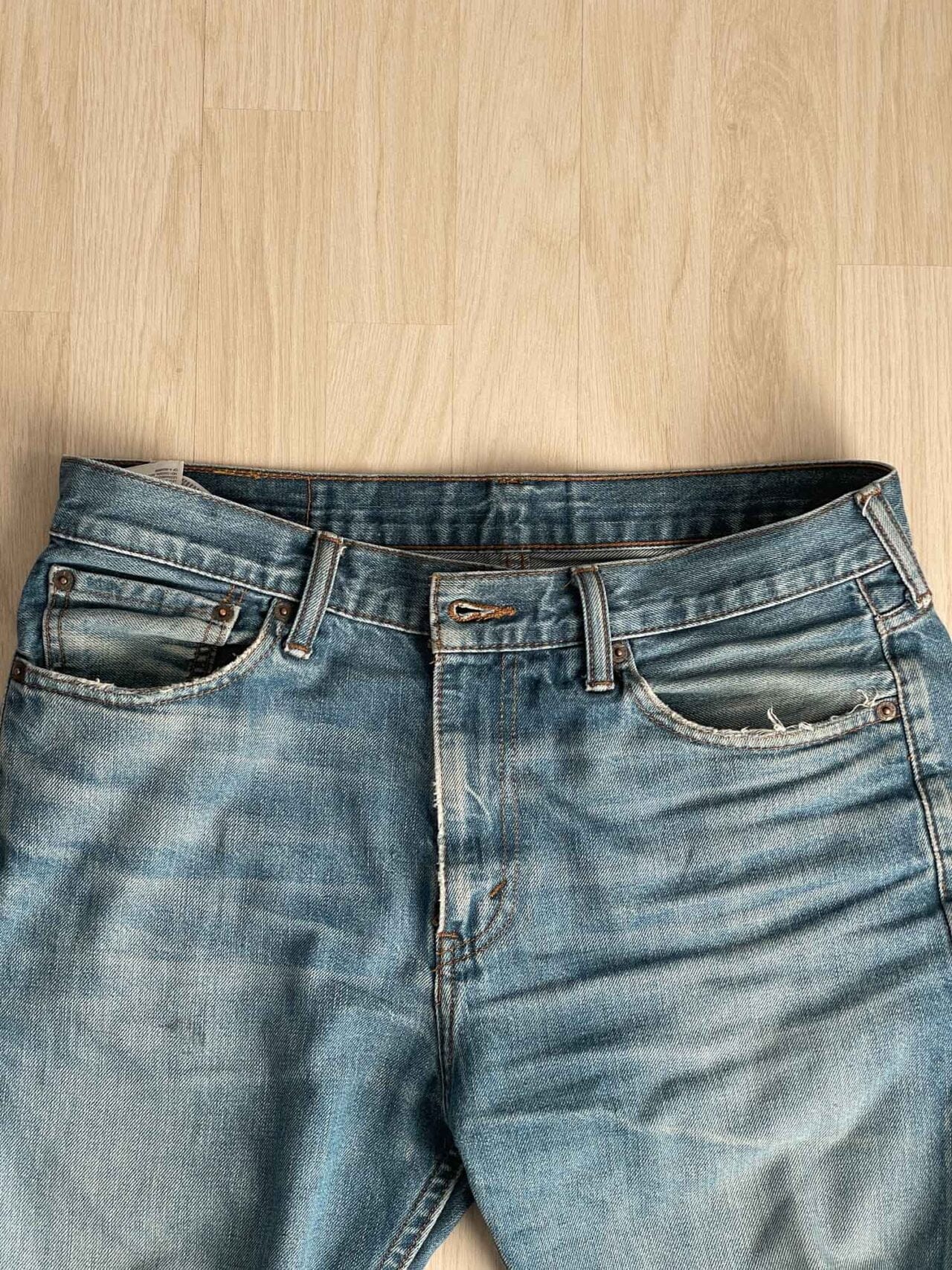 les poches avant jeans