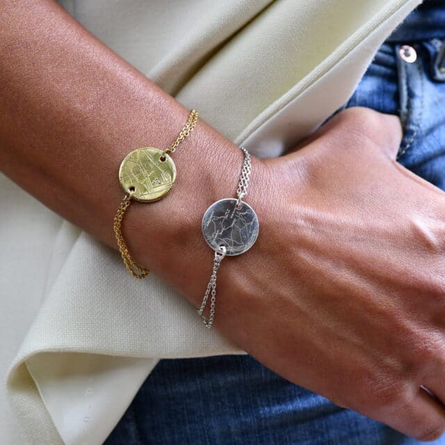 Gemografic - Bracelet chaîne Wander (personnalisable)