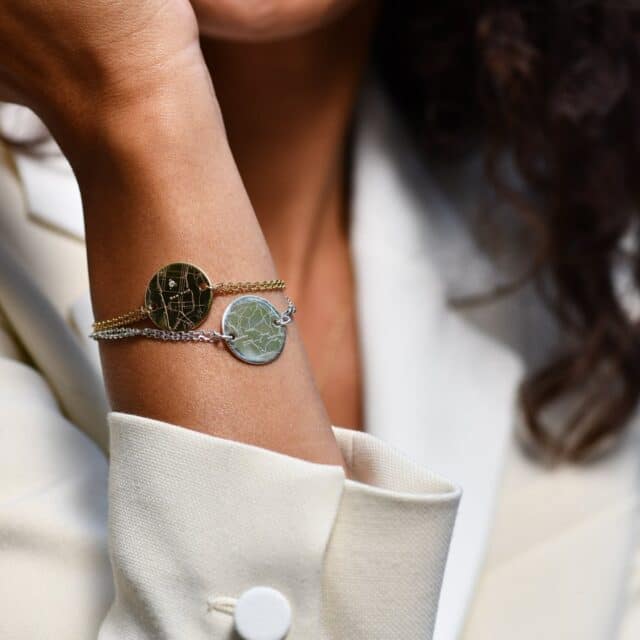 Gemografic - Bracelet chaîne Wander (personnalisable)