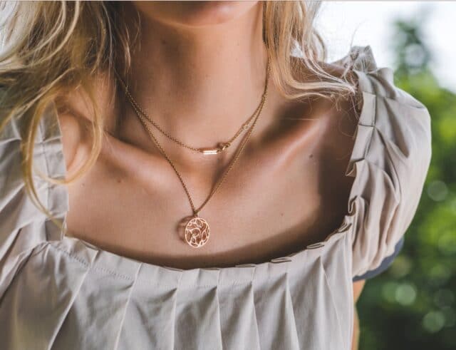 Gemogrefic - Collier Land femme (personnalisable)