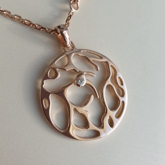Gemogrefic - Collier Land femme (personnalisable)