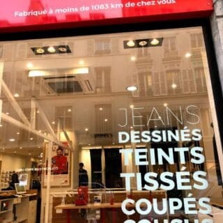 Boutique 1083 Paris 3e arrondissement - Vitrine