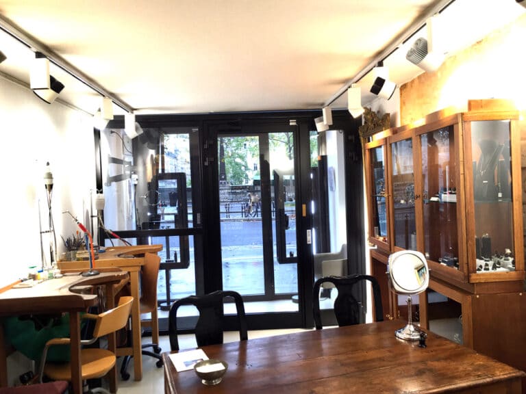 Boutique Atelier Philomène Thebault Paris - Intérieur