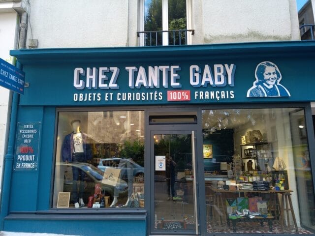 Boutique Chez tante Gaby - Vitrine