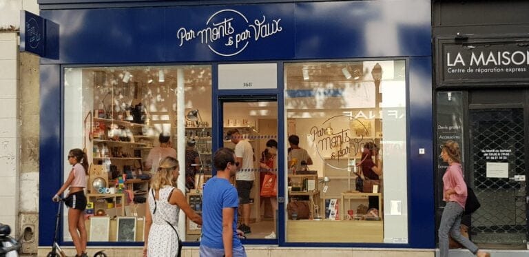 Boutique Par Monts et par Vaux - Vitrine