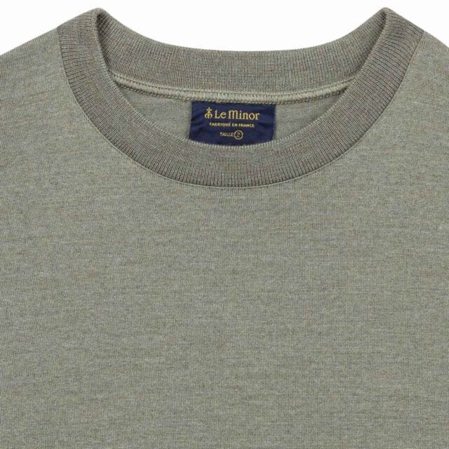 Le Minor - t-shirt laine mérinos