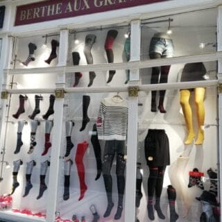 Boutique Berthe Aux Grands Pieds Nantes - Vitrine