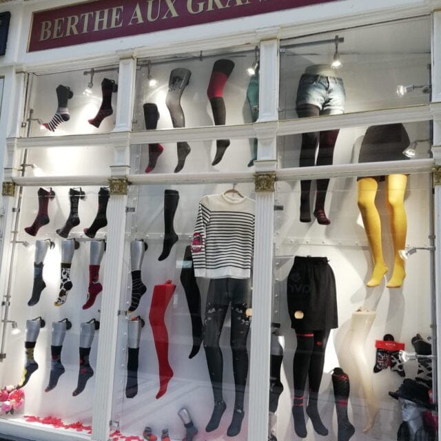 Boutique Berthe Aux Grands Pieds Nantes - Vitrine
