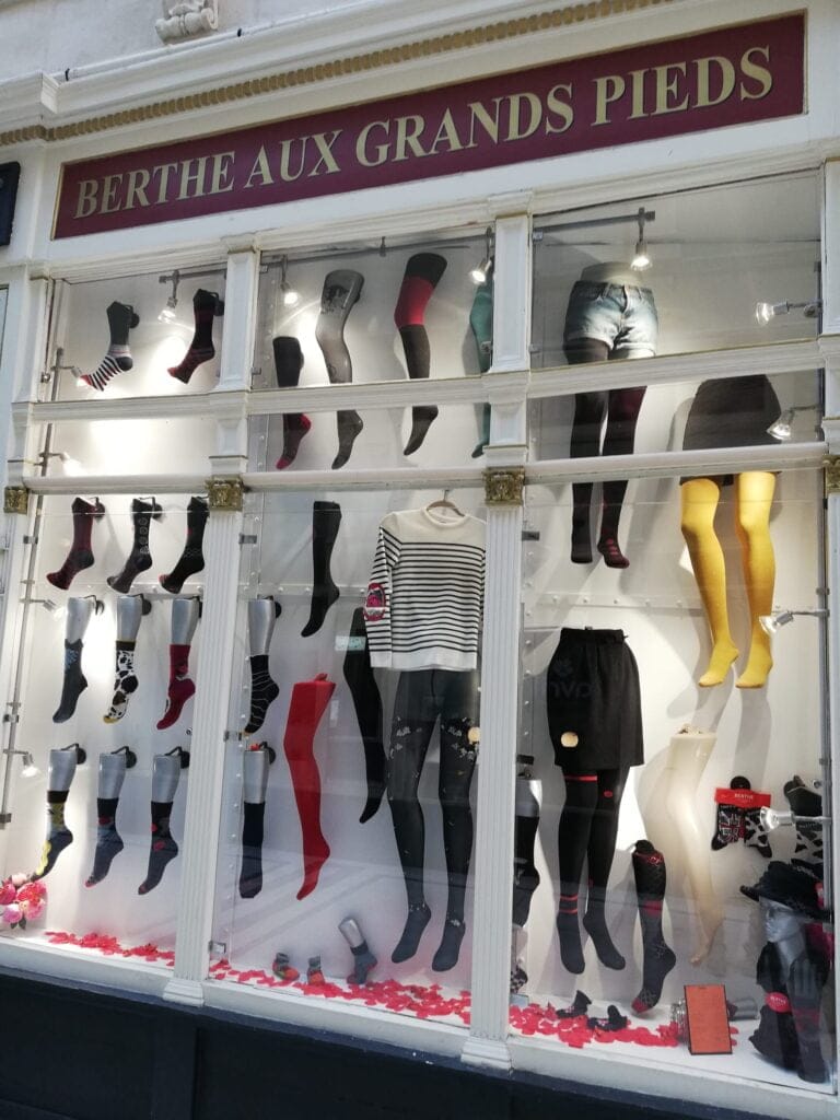 Boutique Berthe Aux Grands Pieds Nantes - Vitrine