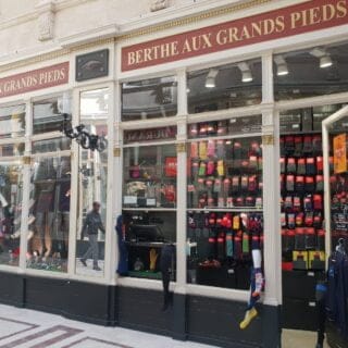 Boutique Berthe Aux Grands Pieds Nantes - Vitrine