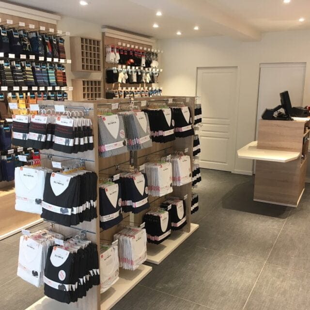 Boutique Bleuforêt Chamonix - Intérieur