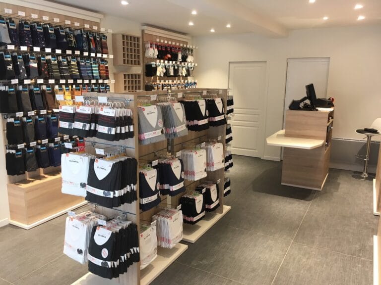 Boutique Bleuforêt Chamonix - Intérieur