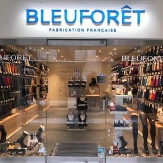 Boutique Bleuforêt Chamonix - Vitrine