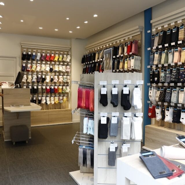 Boutique Bleuforêt Paris Rue de Rennes - Chaussettes