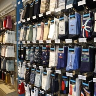 Boutique Bleuforêt Paris Rue de Rennes - Chaussettes