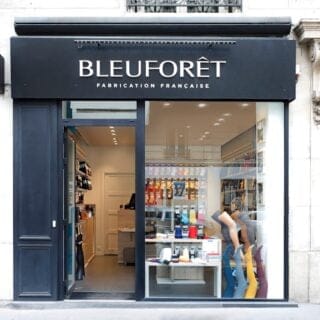 Boutique Bleuforêt Paris Rue de Rennes - Vitrine