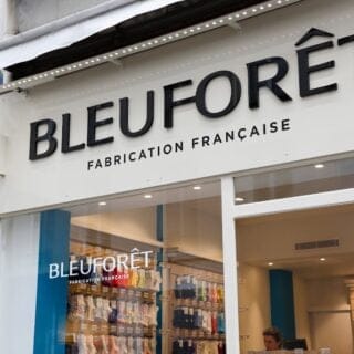 Boutique Bleuforêt Paris Saint-Dominique - Vitrine