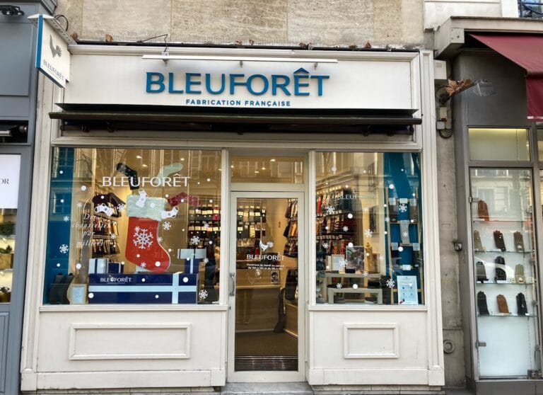 Boutique Bleuforêt Paris Tronchet - Vitrine