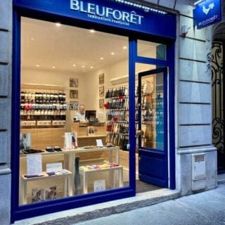 Boutique Bleuforêt Paris Rue de Courcelles - Vitrine