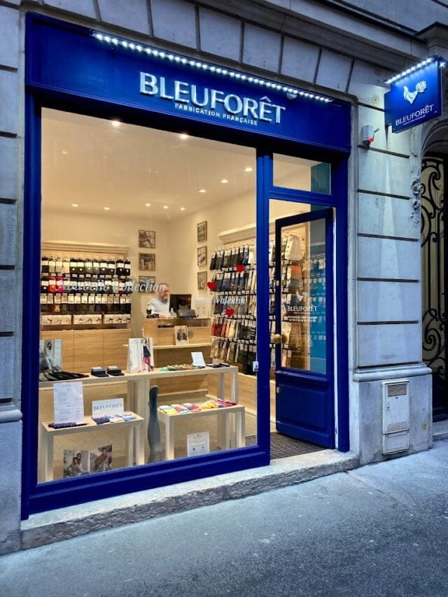 Boutique Bleuforêt Paris Rue de Courcelles - Vitrine