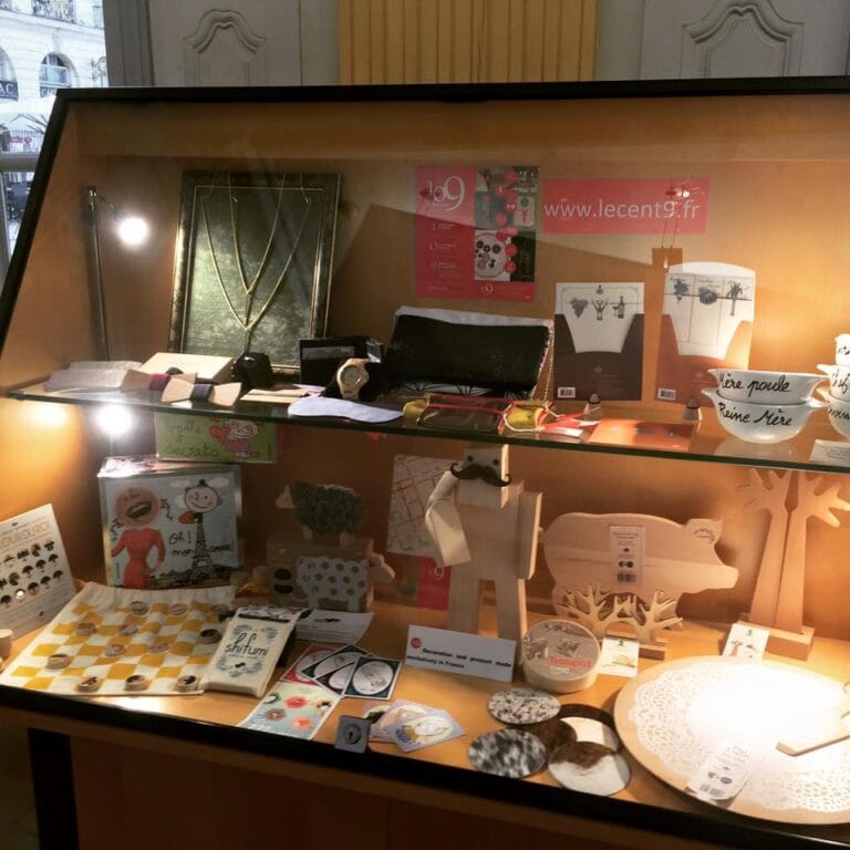 Boutique Le Cent Neuf (109) Nancy - Présentoir